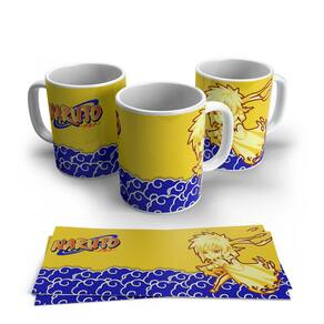 Caneca de Porcelana Naruto Minato Rikudou Personagens