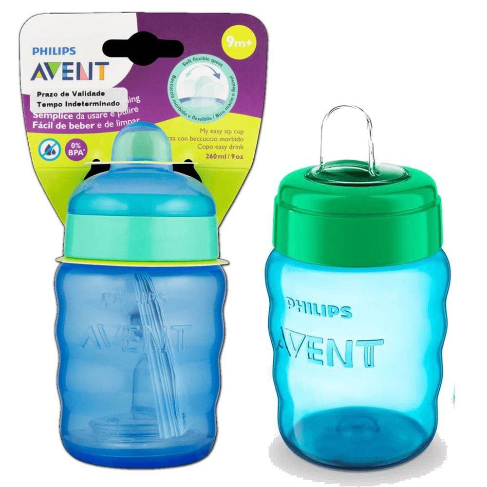 Copo de Treinamento Silicone 260 Ml Easy Verde Philips Avent