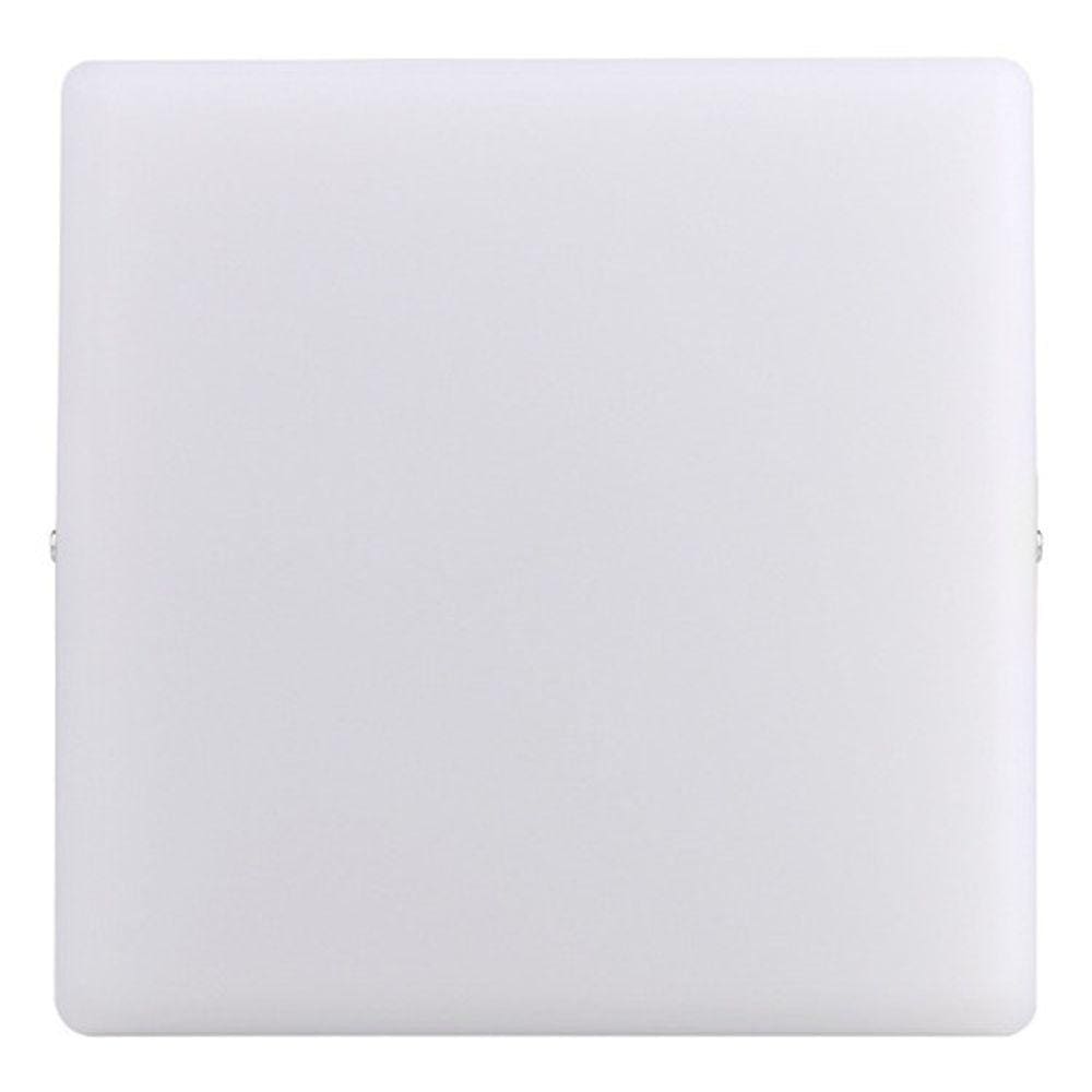 Plafon De Led Quadrado Sobrepor 18w Frameles Bvolt Taschibra