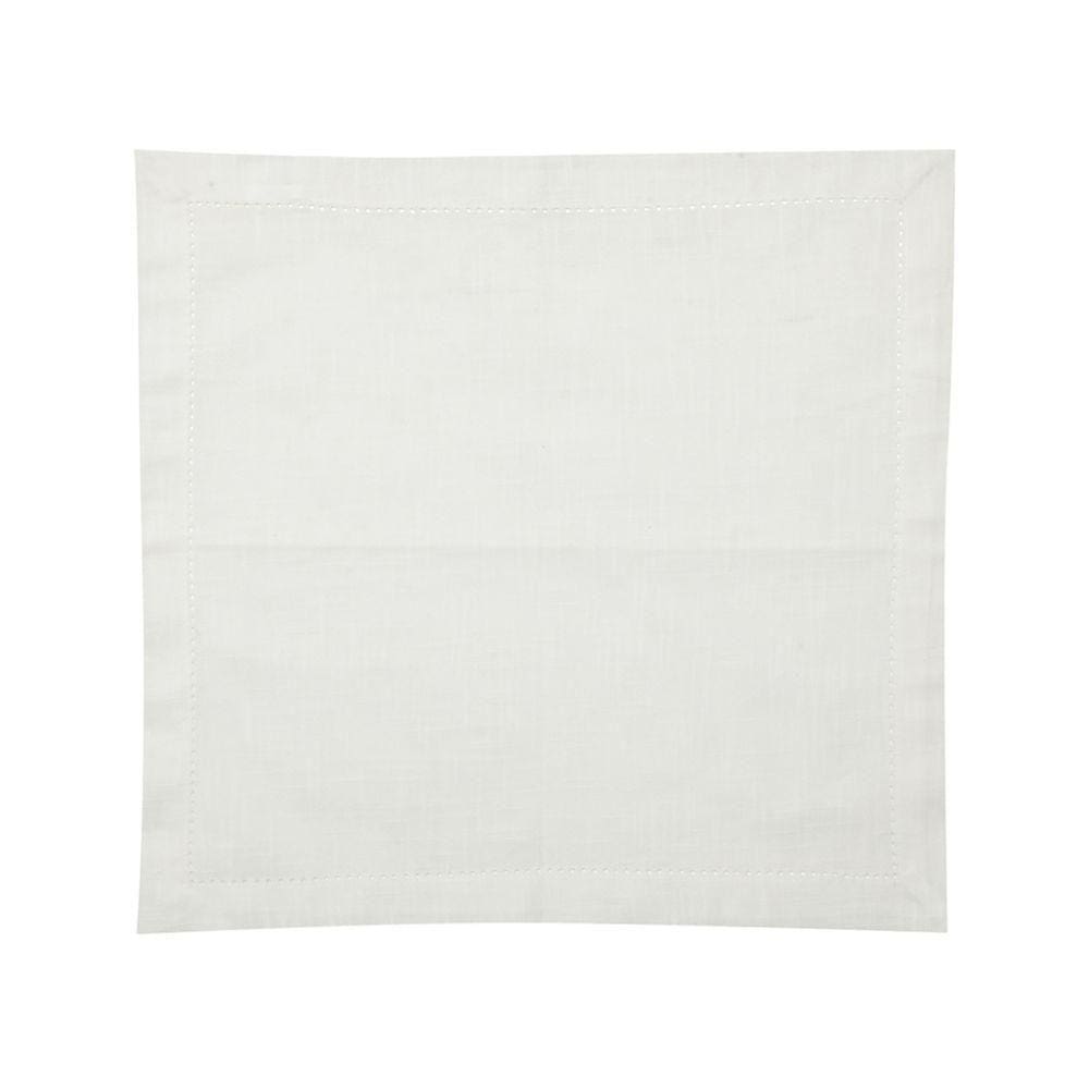 Jogo De Guardanapos Em Algodão Ponto Ajour Off White 40x40cm 2 Peças Wolff