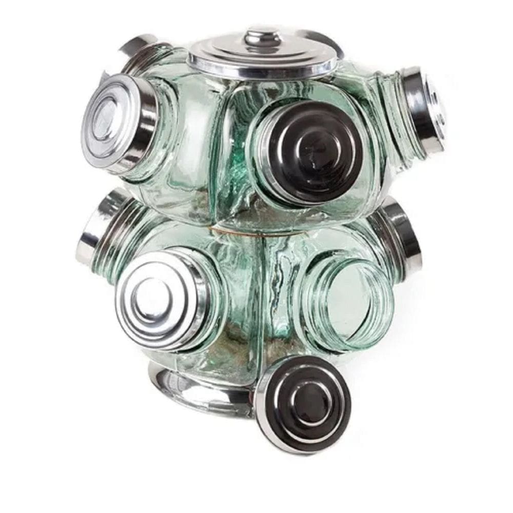 Baleiro Duplo Grande Giratório Com Base Reforçada Rolamento