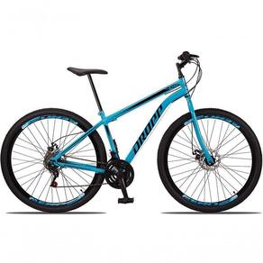 Bicicleta 29 Dropp Sport Aço 21 Marchas Freio A Disco Azul+preto