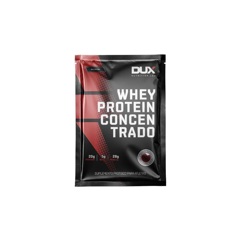 Whey Protein Concentrado (sachê) Baunilha Dux Nutrition