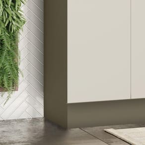 Rodapé Para Fechamento Lateral 100% MDF Aurora Duna