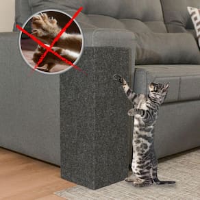 Protetor De Sofá E Arranhador Para Gatos De Madeira 2 Peças