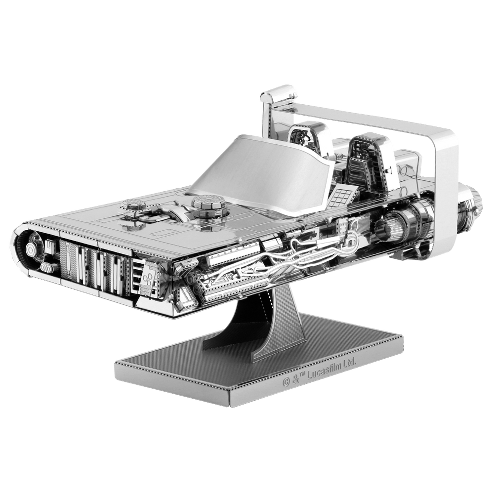 Miniatura De Montar Metal Earth Star Wars - Han`S Speeder