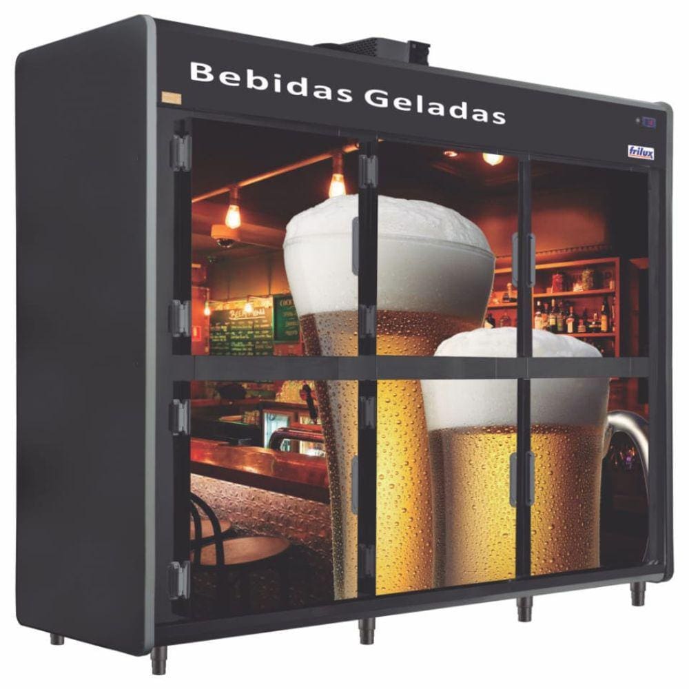 Mini Câmara para Bebidas Porta Adesivada RF059 Plus Frilux