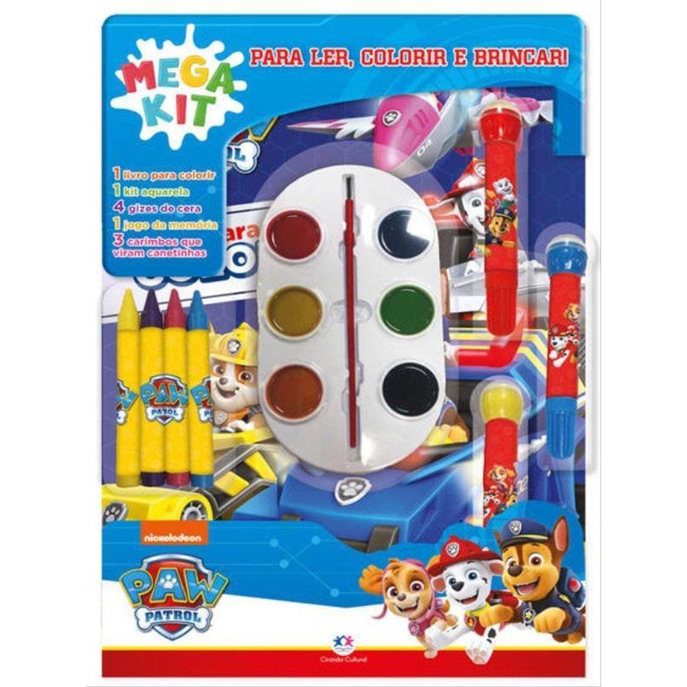 Patrulha Canina - Ler, Colorir E Brincar