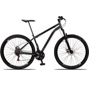 Bicicleta 29 Dropp Sport Aço 21M Grafite+preto
