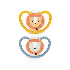 Kit 2 Chupetas Space Boy Bichinhos 6+ Meses - Nuk