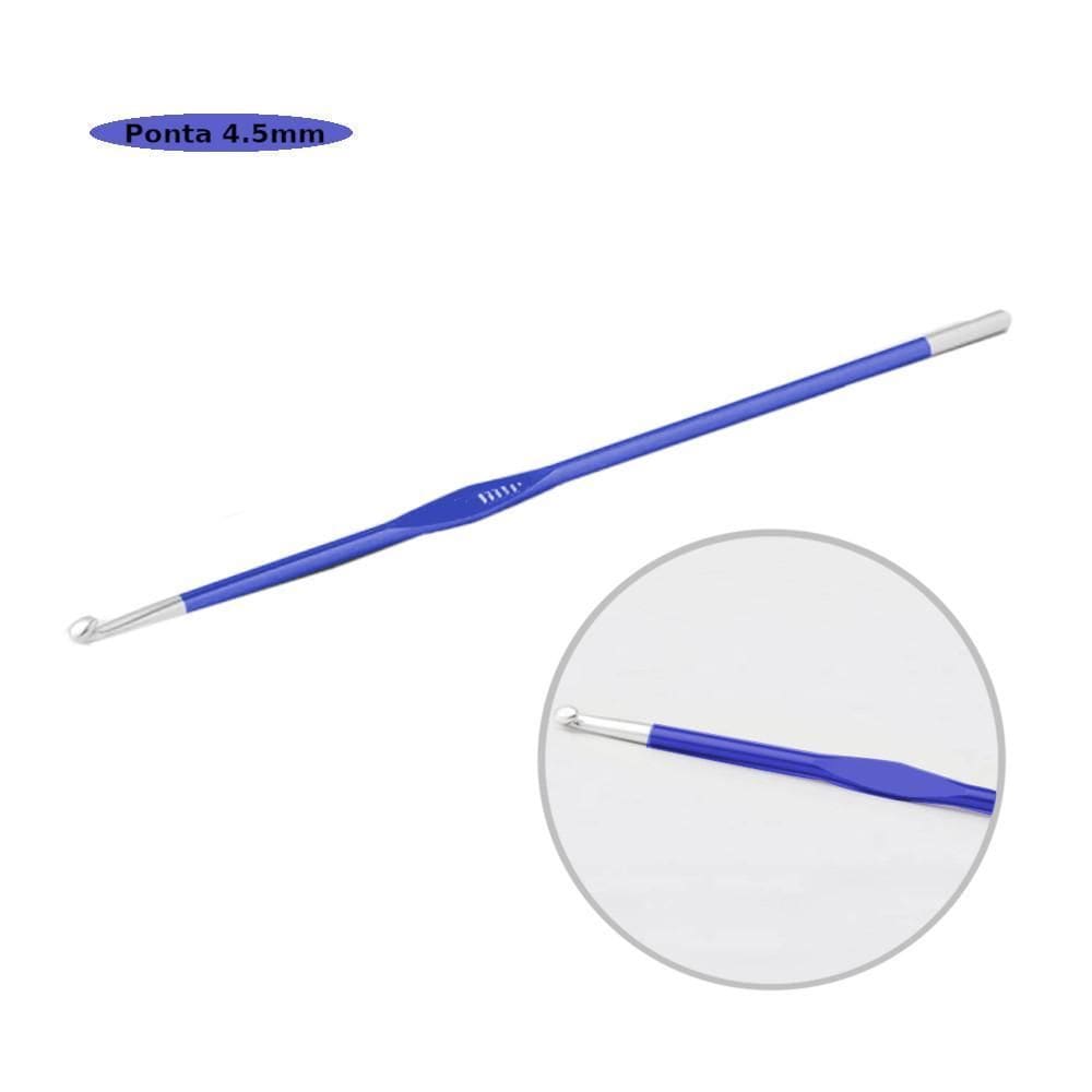 Agulha para Crochê Clover Amour 4.5mm Azul - 14cm