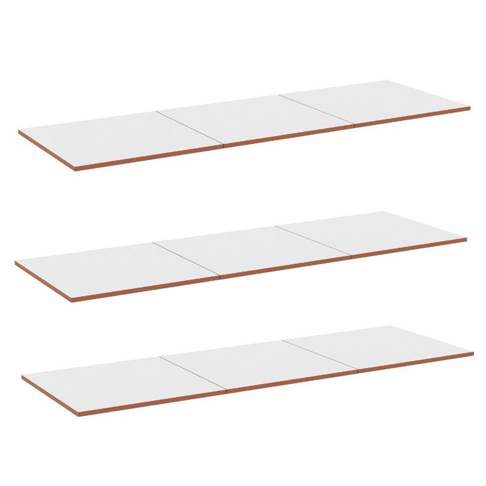 Kit 9 Bandeja Plano Mdp 15mm Para Mini Porta Pallet 80X60
