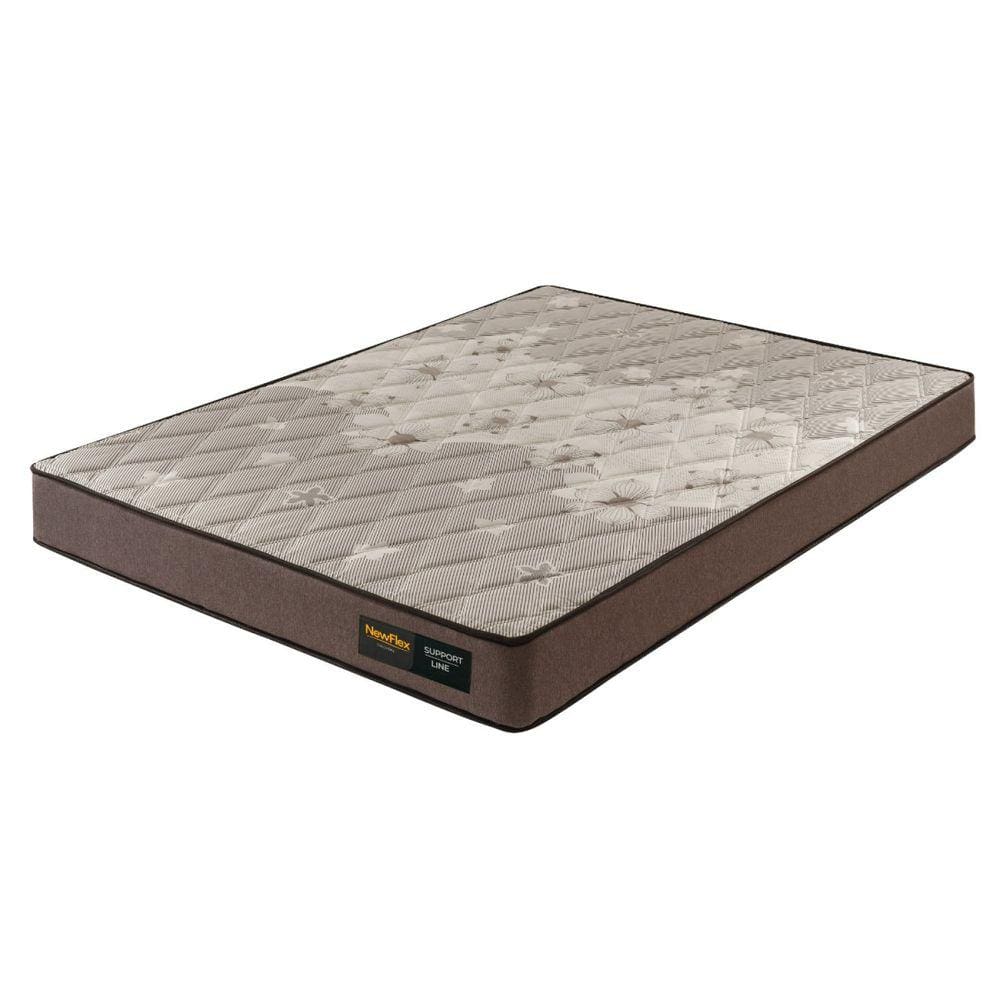 Colchão Solteiro Espuma D33 17x88x188cm Nexflex Marrom