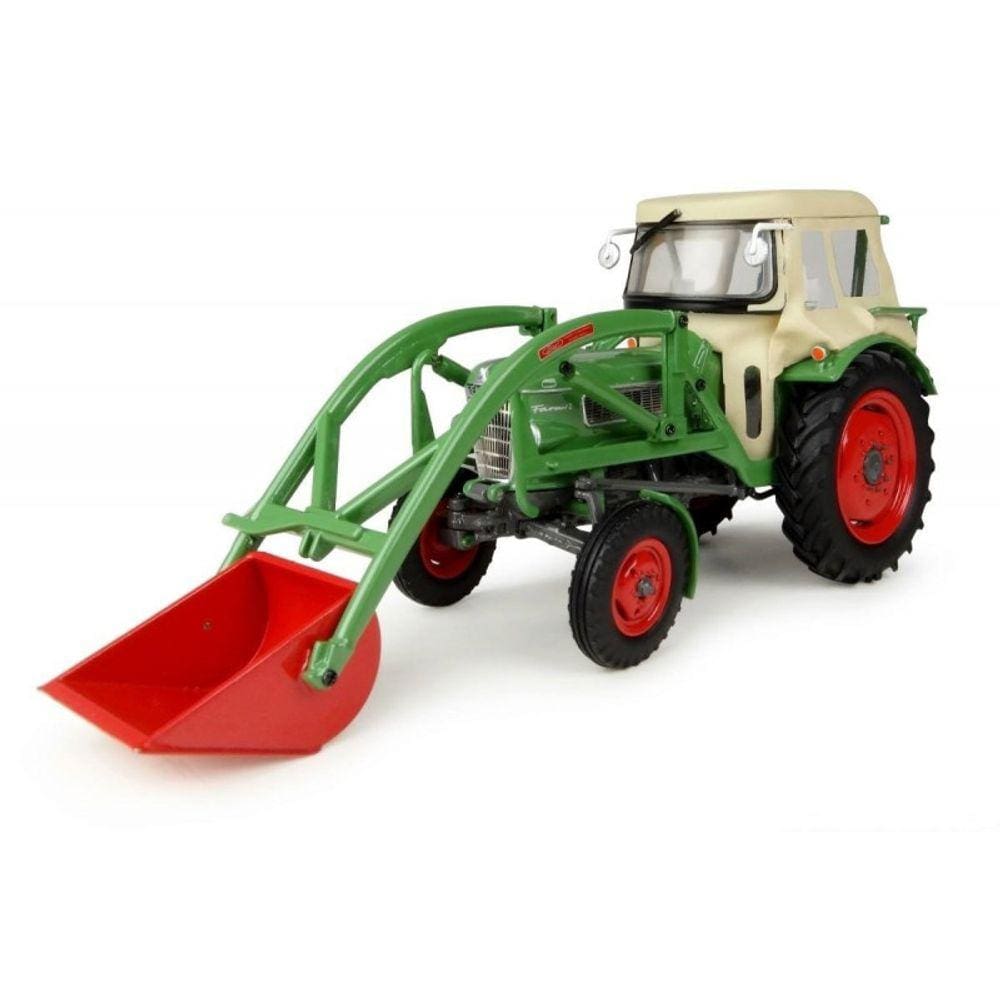Miniatura Trator Agricultor Fendt 2 Avec Cabine Hobbies 1/32