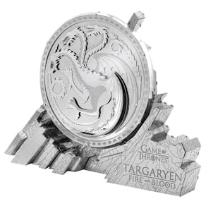 Miniatura De Metal Earth Game Of Thrones Targaryen Sigil