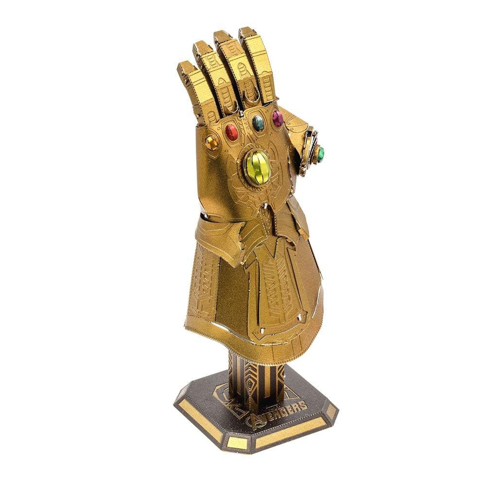 Miniatura D Montar De Metal Earth Marvel Manopla Do Infinito