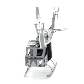 MINIATURA DE MONTAR METAL EARTH HELICOPETERO Bell UH-1 HUEY