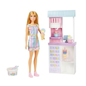 Barbie Profissões Sorveteria Divertida - Mattel