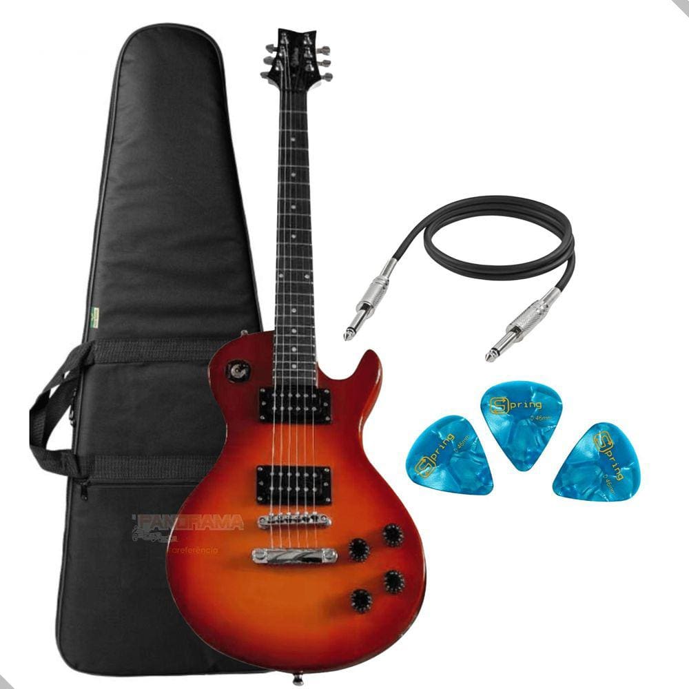 Guitarra Waldman Lap Mogno Maple Rosewood Cromado
