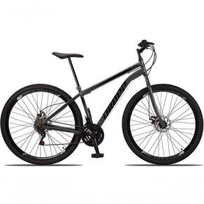 Bicicleta 29 Dropp Sport Aço 21 Marchas Freio A Disco Grafite+preto