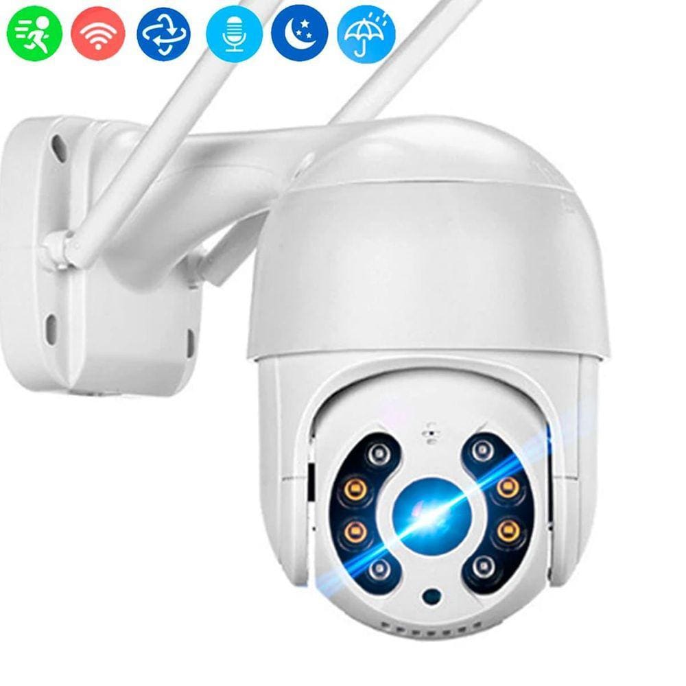 Câmera Segurança Wi-Fi Smart Camera - 2MP, Visão Noturna