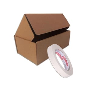 Fita Adesiva Fina Dupla Face Transparente 12X30 Kit 50