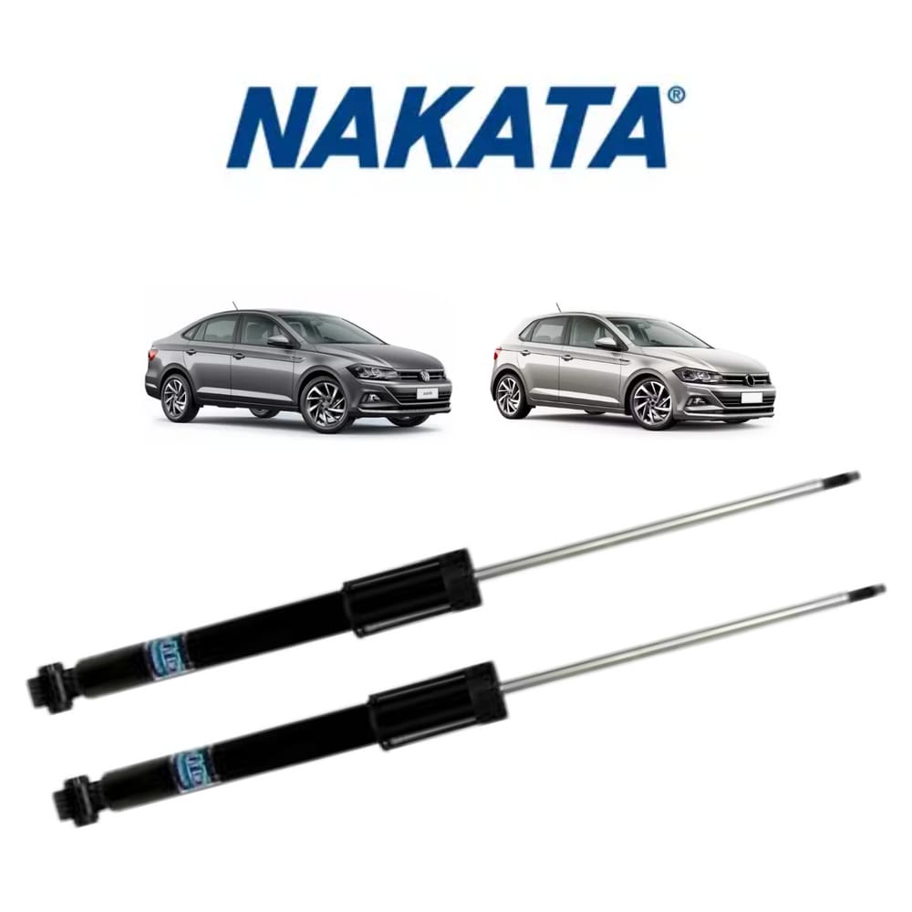 Amortecedor Nakata Direito + Esquerdo Traseiro Volkswagen Virtus 2018 A 200
