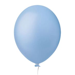 Balão 8 Azul Claro Happy Day 50 Un