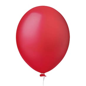 Balão 8 Vermelho Paixão Happy Day 50un
