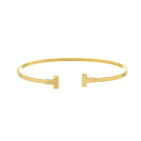 Bracelete Pulseira Feminina De Ouro 18k Modelo Prego