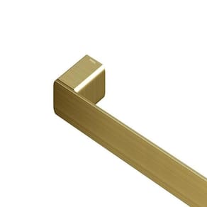 Porta Toalha De Rosto Docol Flat Ouro Escovado