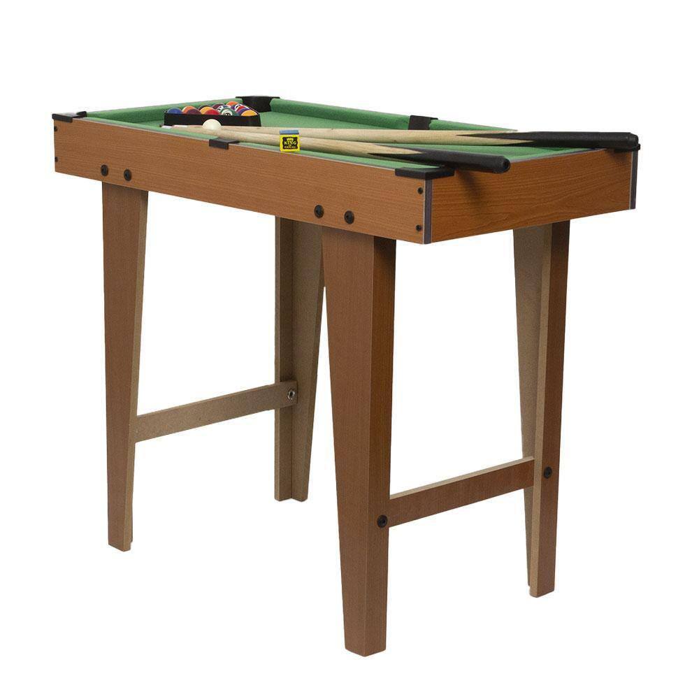 Mesa de Bilhar Mini Sinuca Snooker Portátil 31x51cm Completa com Tacos de  Madeira e Bolas : : Esporte