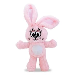 Pelúcia Dalila Coelhinha Rosa 35cm