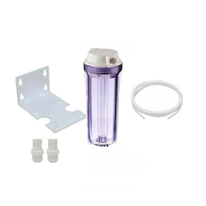 Kit Carcaça Transparente 10 + Suporte + Conectores