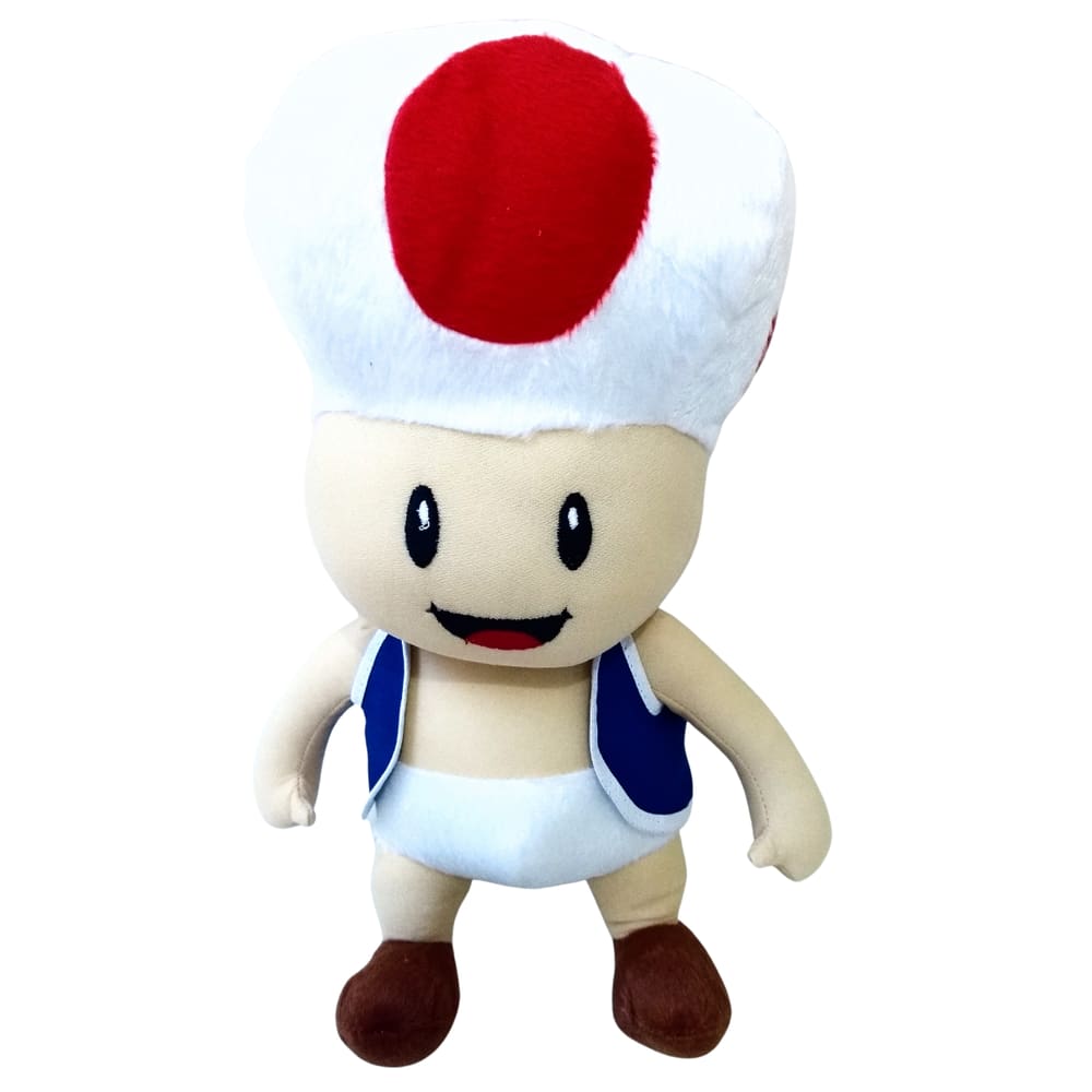 Pelúcia Toady 35cm da Turma do Mario Bros