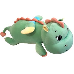 Pelúcia Dragão Verde Squish Pals 100cm Colecionável Toyng