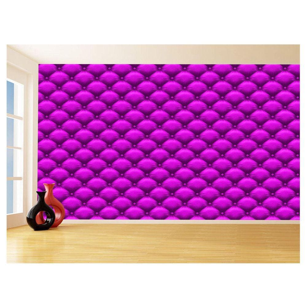 Papel De Parede 3D Estilo Tecido Capitonê Cores 3,5M Tcp57
