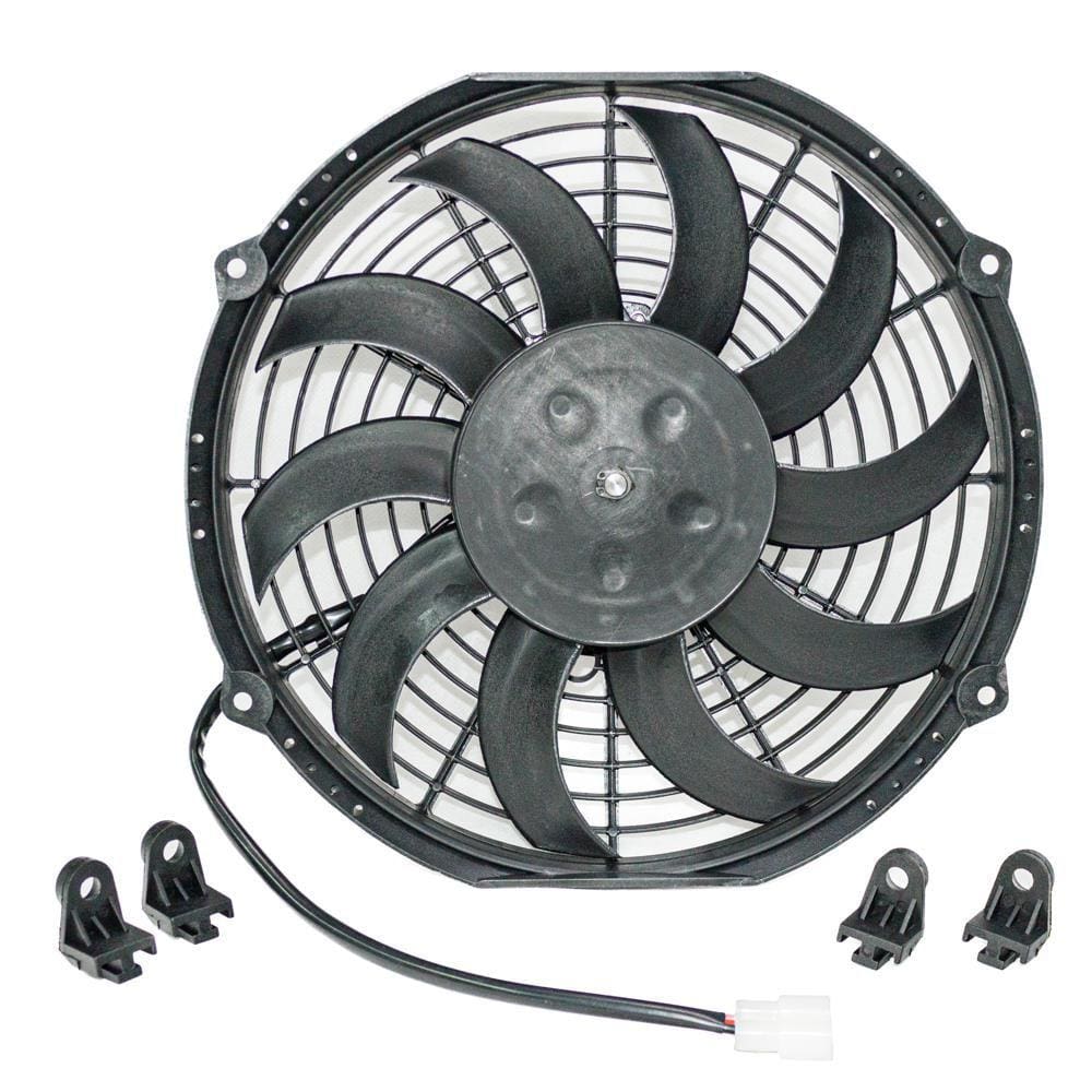 Motor do Ventilador Universal Axial Soprante 10 Polegadas Com Defletor 120W 12 Volts - Gauss - GE1131