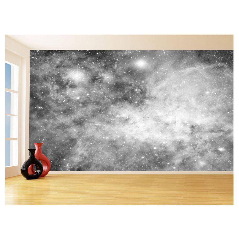 Papel De Parede 3D Espaço Estrelas Galáxia 3,5M Nsp136
