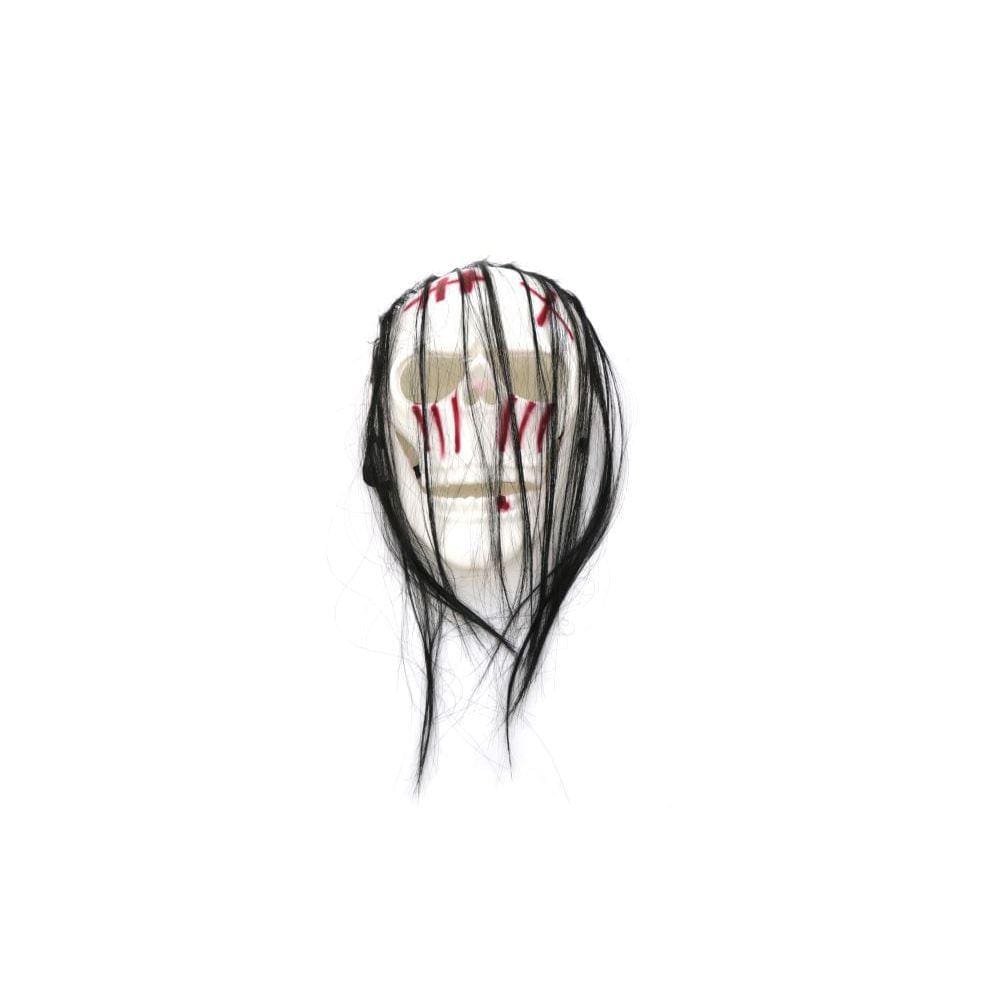 Máscara de Caveira Cabeluda Le Halloween