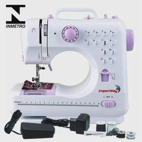 Máquina de Costura Importway IWMC-505 Branca 127V/220V