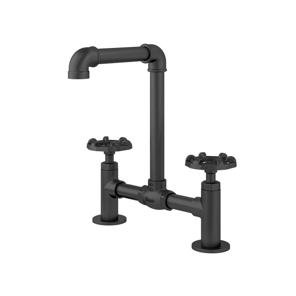 Misturador De Mesa Living 1256 - 700 Preto Fani