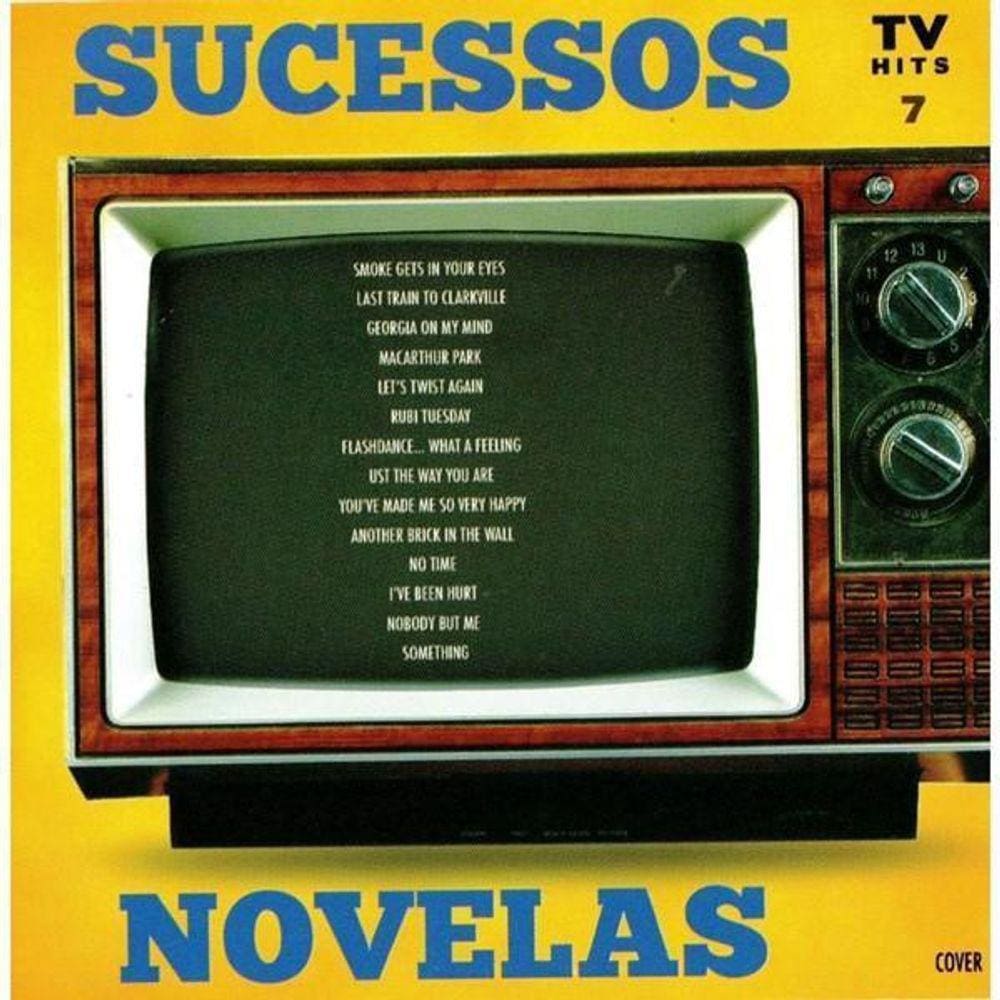 CD Sucessos Novelas - TV Hits 7 | Nacional | 14 Faixas