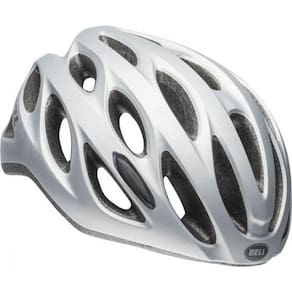 Capacete Bike Ciclismo Bell Tracker R Prata Fosco 54-61Cm