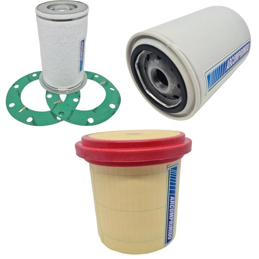 Kit De Filtros Similares para Compressor Kaeser AS-20T