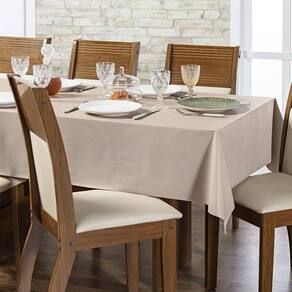 Toalha de Mesa Térmica Impermeável Avelã 1,40m x 2,50m