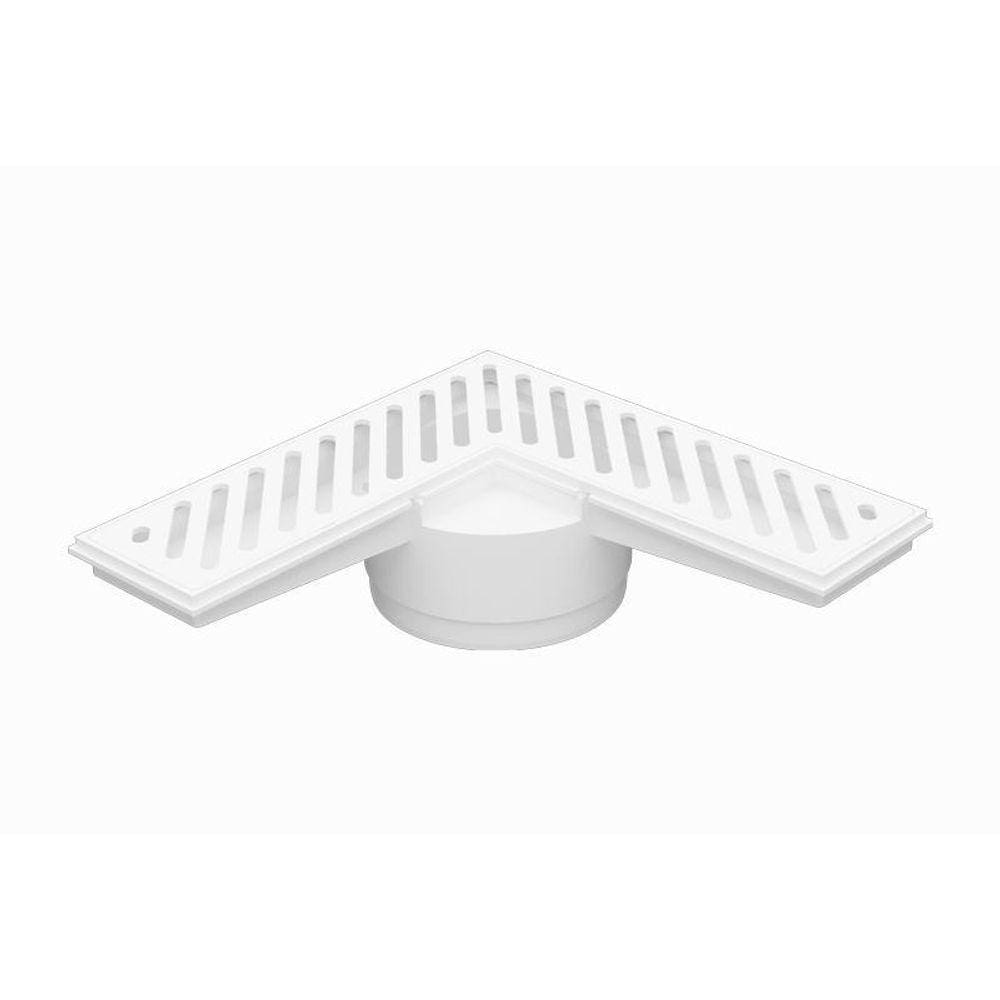 Ralo Linear Astra Rcan1 21X21X6,5Cm Branco