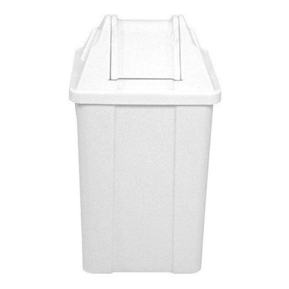 Cesto Quadrado Com Tampa Vai E Vem 60 Litros