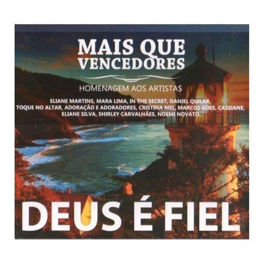 CD Mais que Vencedores | Digipack | Homenagem Artistas