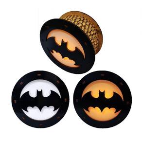 Luminária Batman, Luminária Gothan City, Luminária Morcego